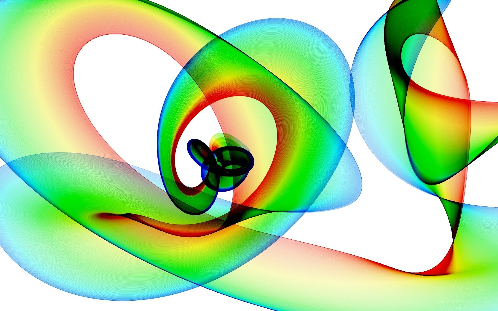 colorful abstract swirls