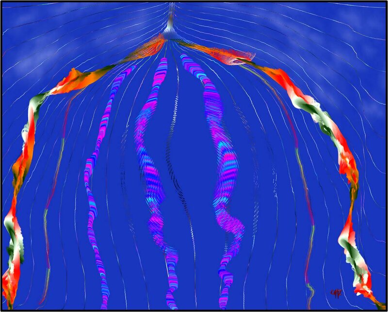 Colorful Abstract Tendrils
