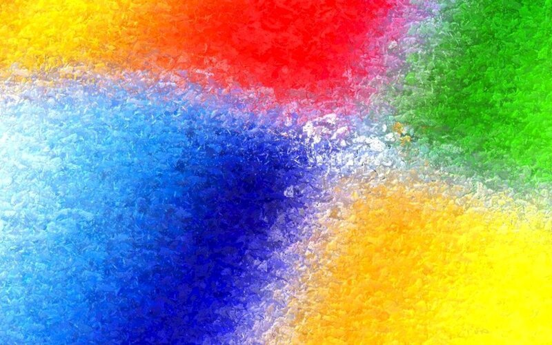 Colorful Abstract Texture — Blue