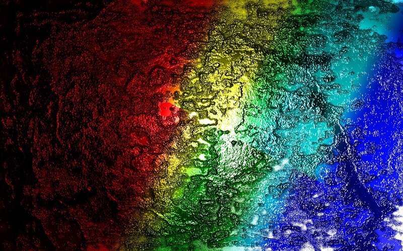 Colorful Abstract Texture — Red