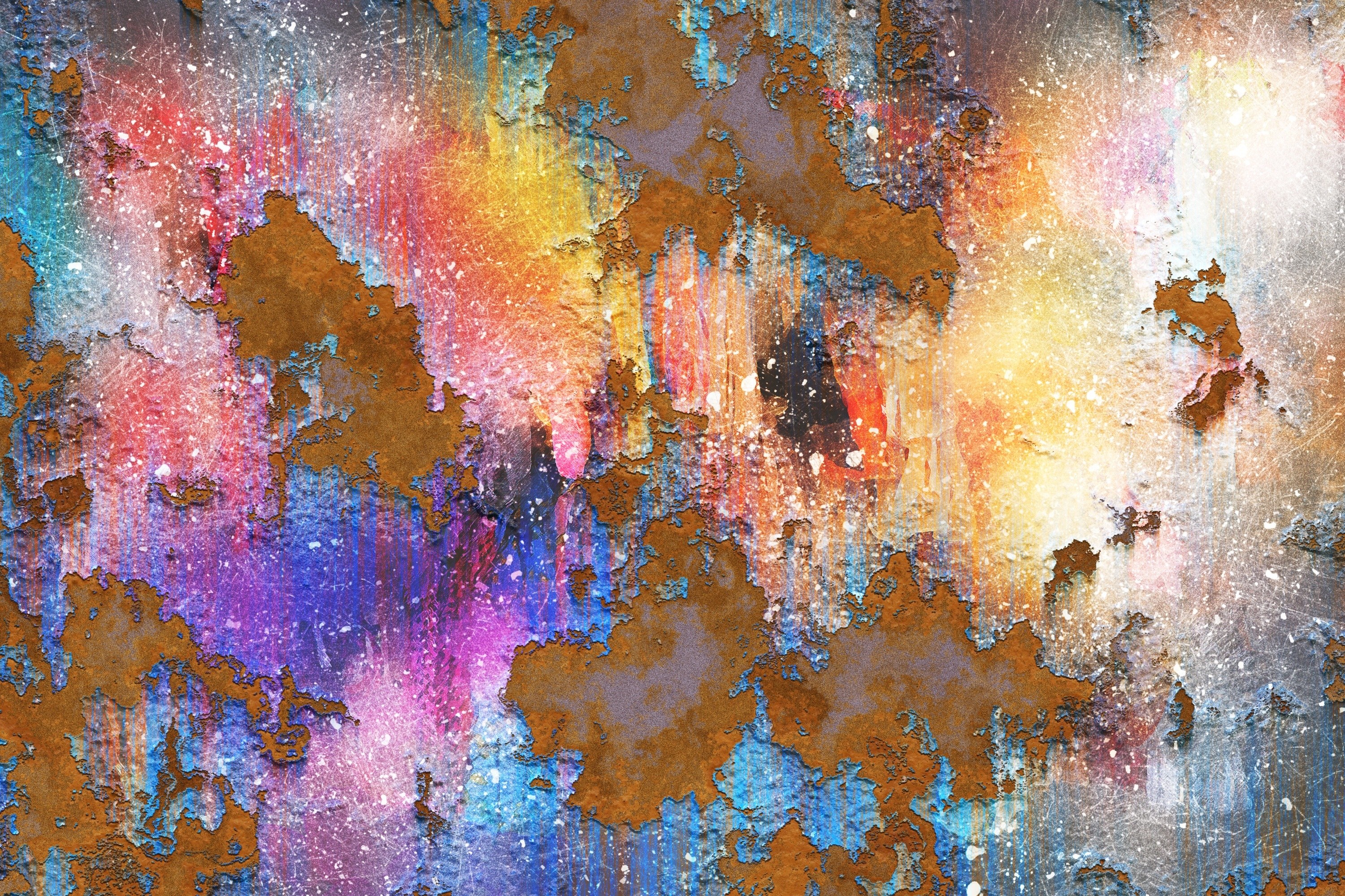 colorful abstract wall texture