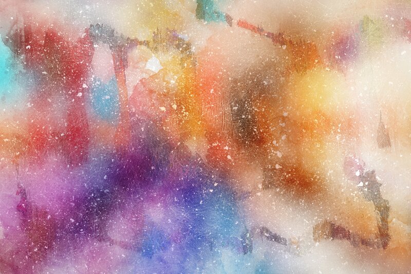 Colorful abstract watercolor texture