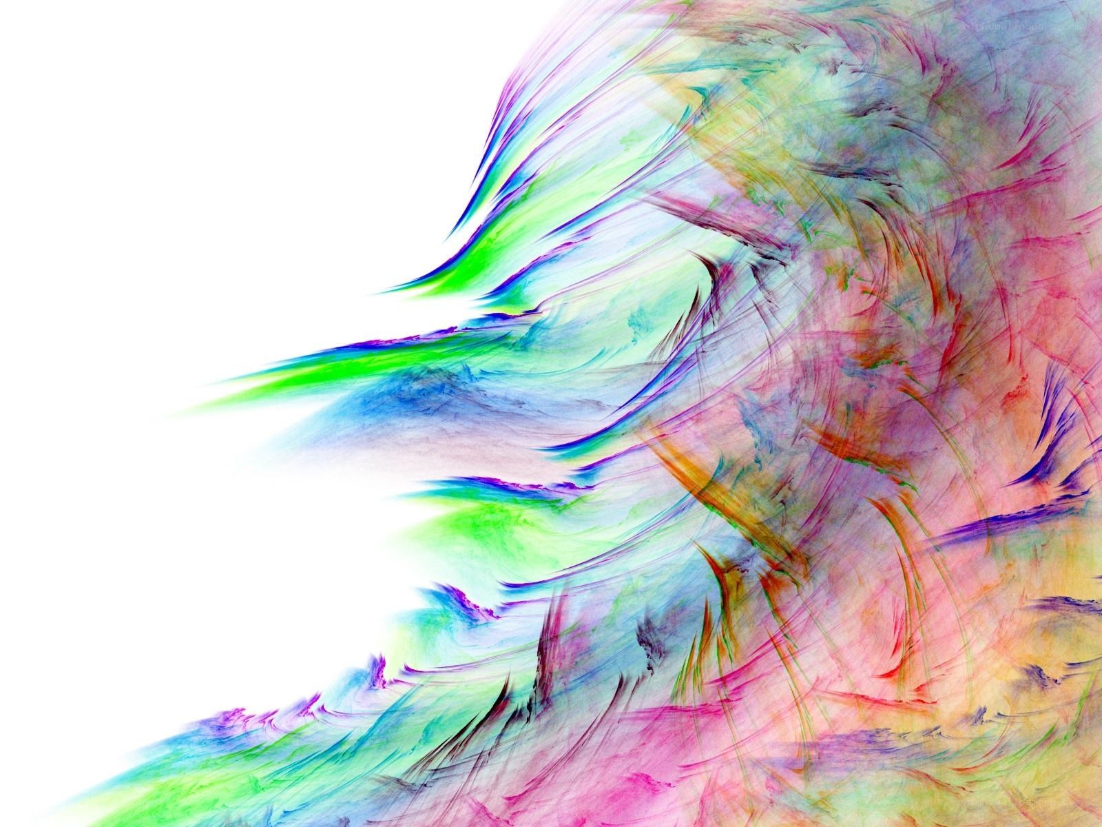 Colorful abstract wave