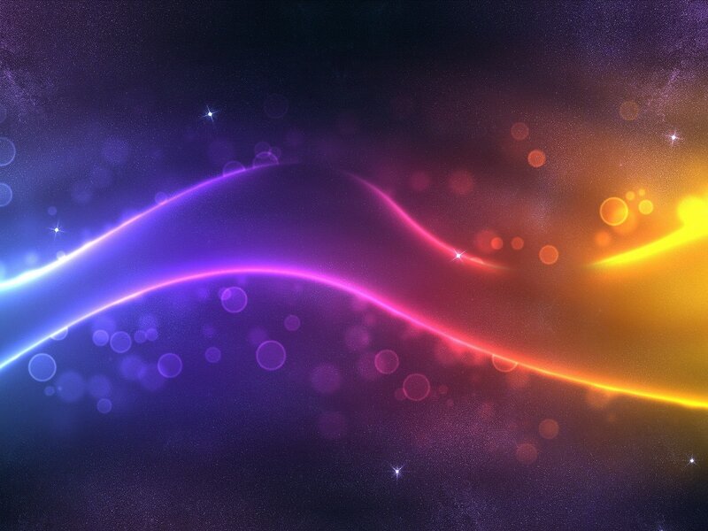 Colorful abstract wave background