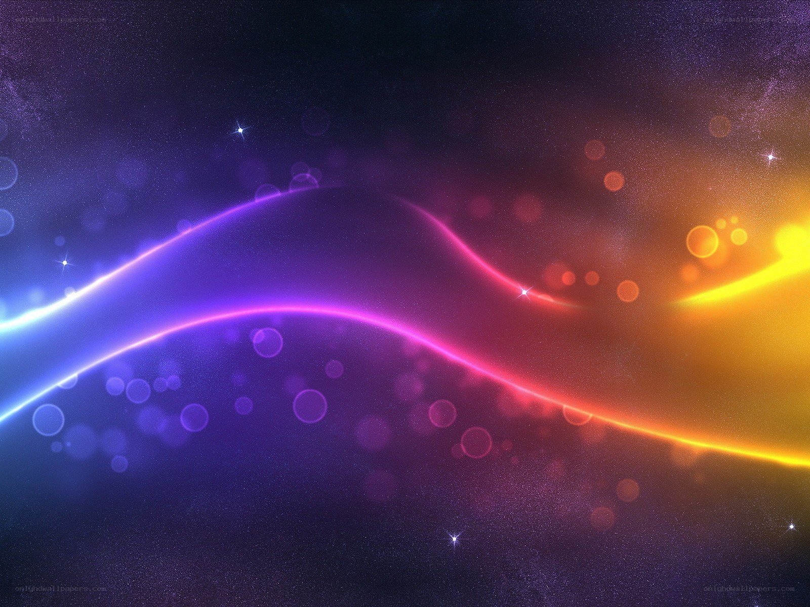 Colorful abstract wave background