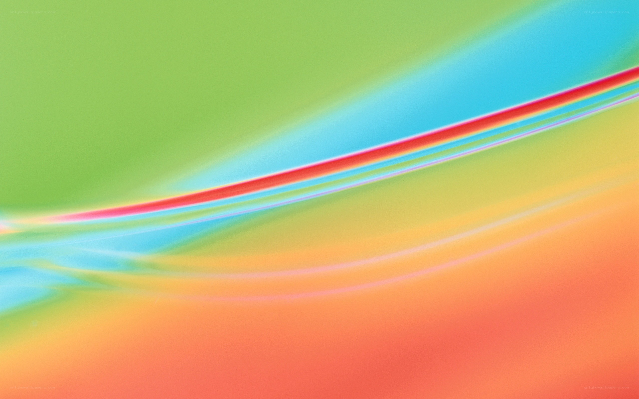 Colorful abstract wave design