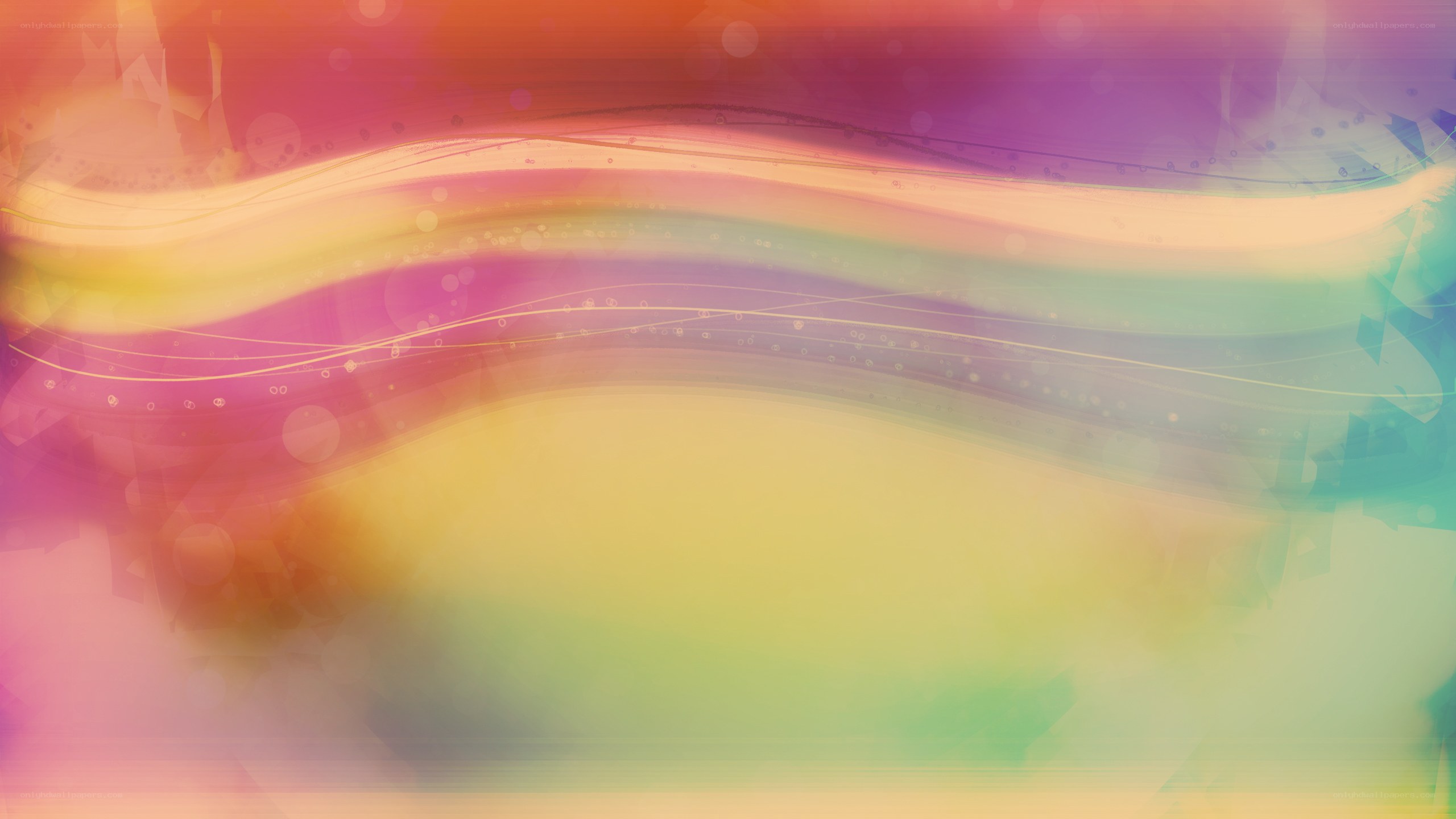 colorful abstract wave design