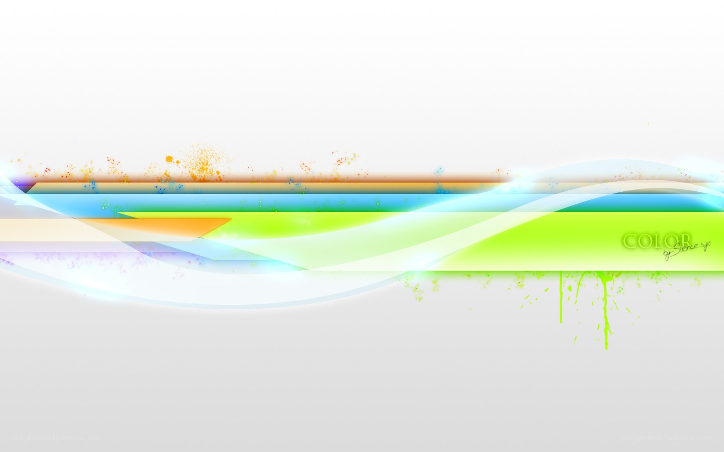 colorful abstract wave design