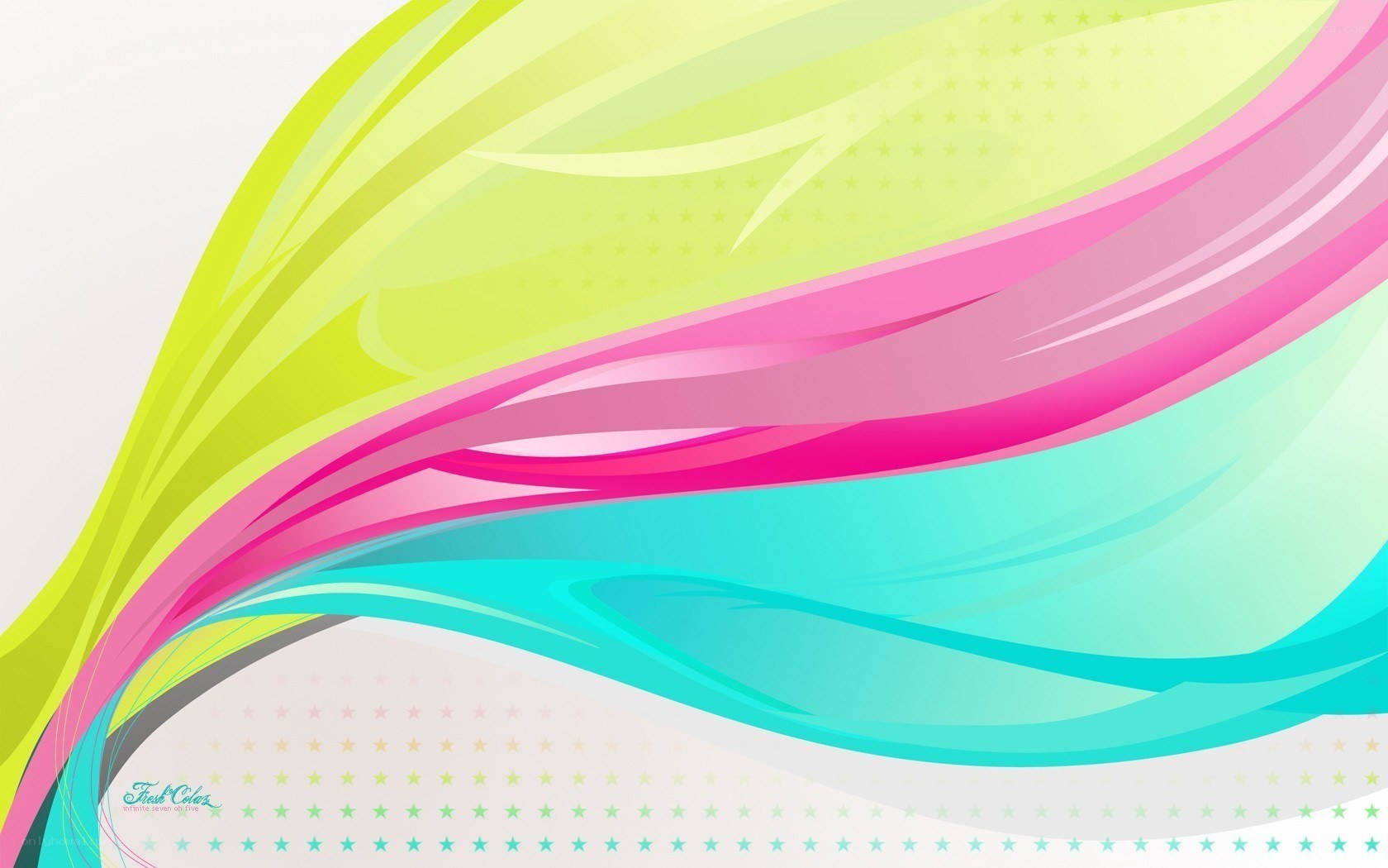 colorful abstract wave design