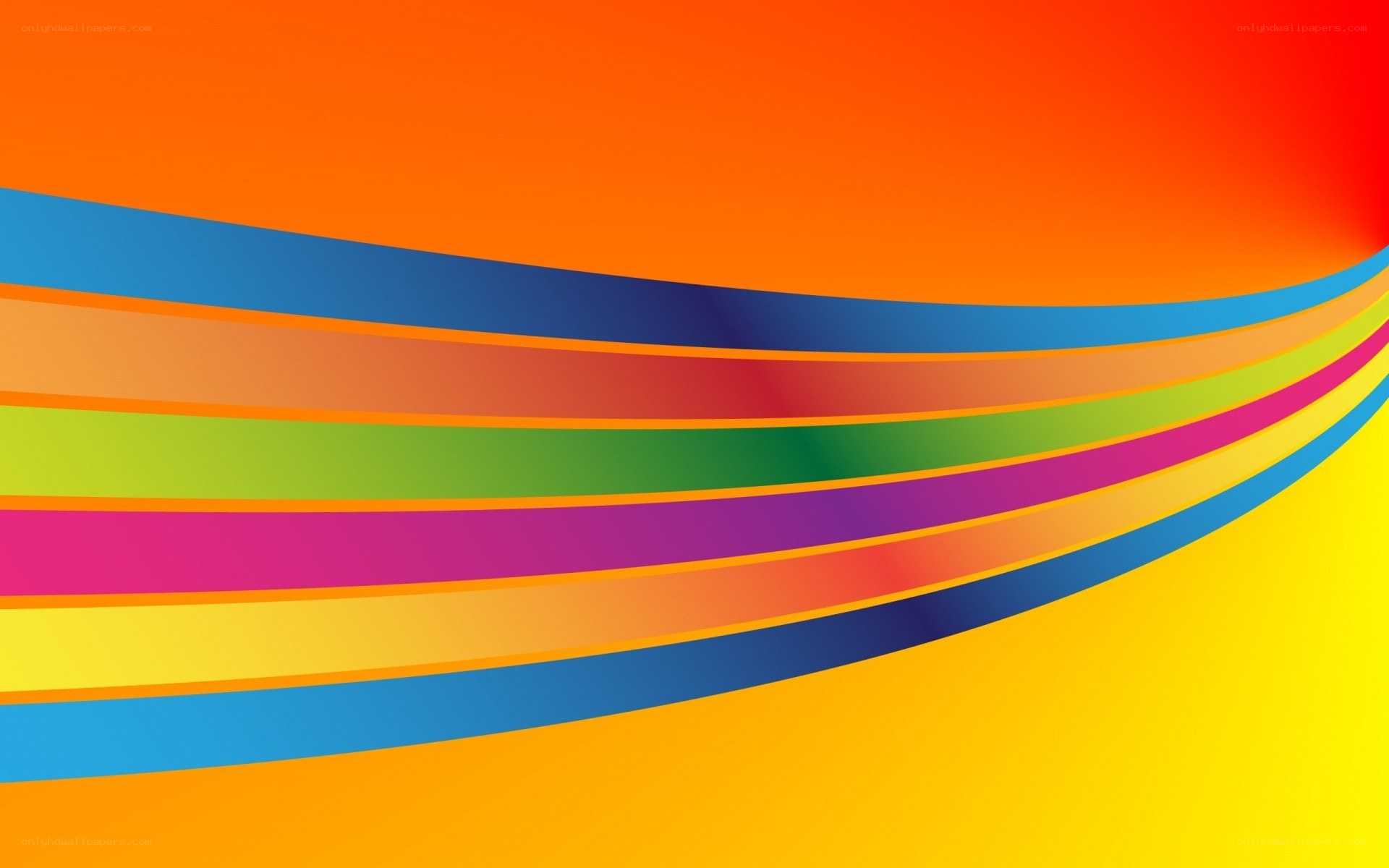 colorful abstract wave design