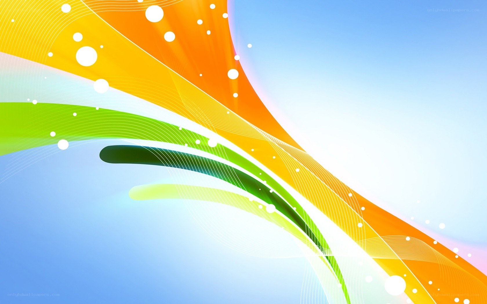colorful abstract wave design