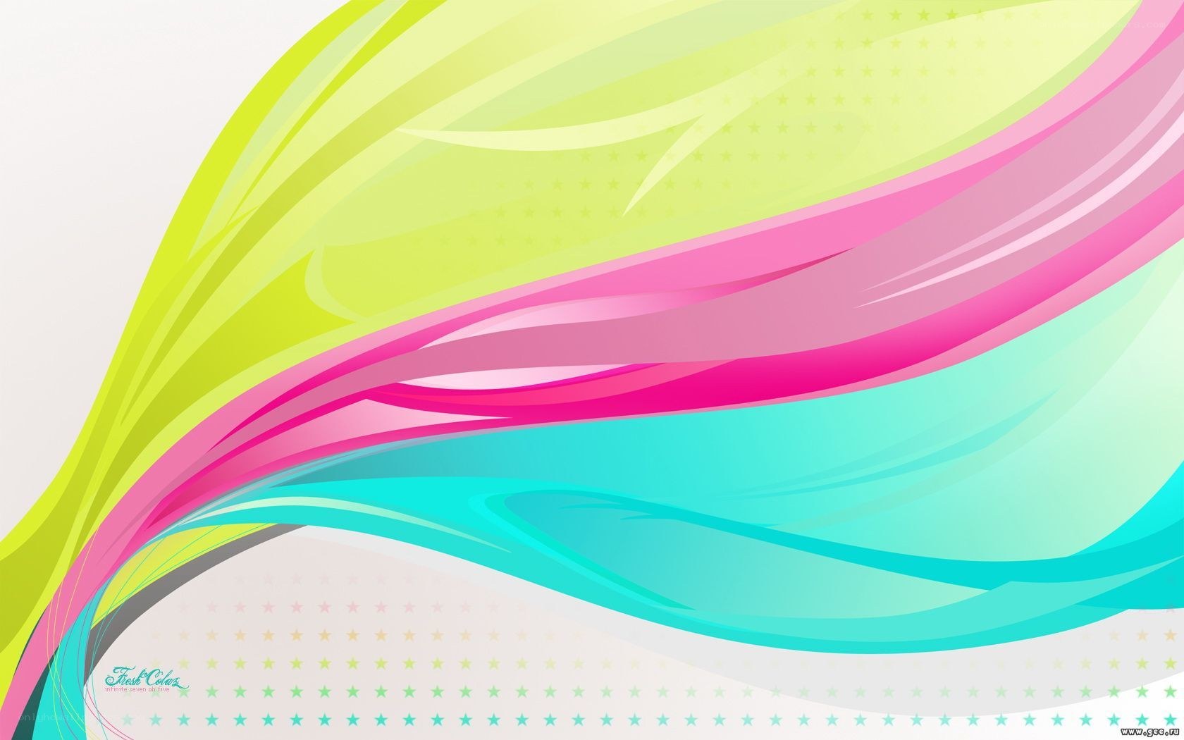colorful abstract wave design