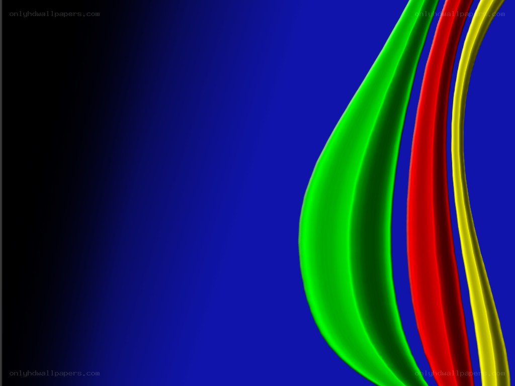 Colorful abstract wave design