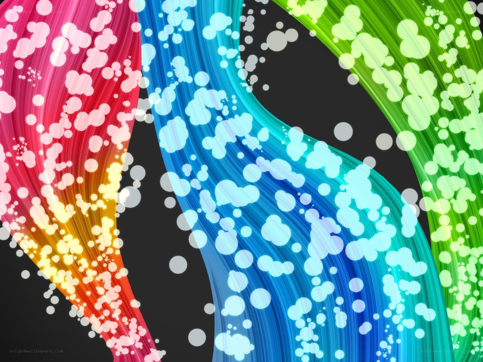 colorful abstract wave design