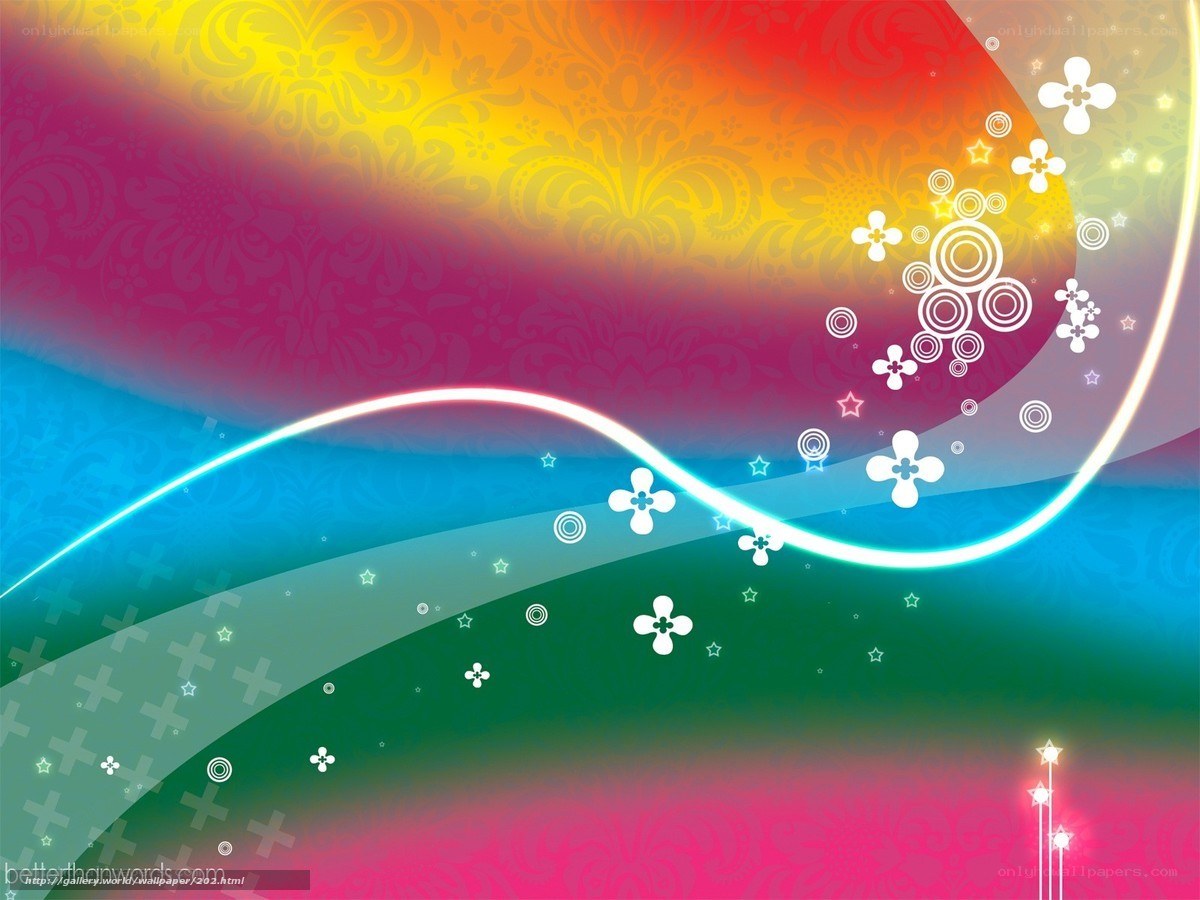 colorful abstract wave design