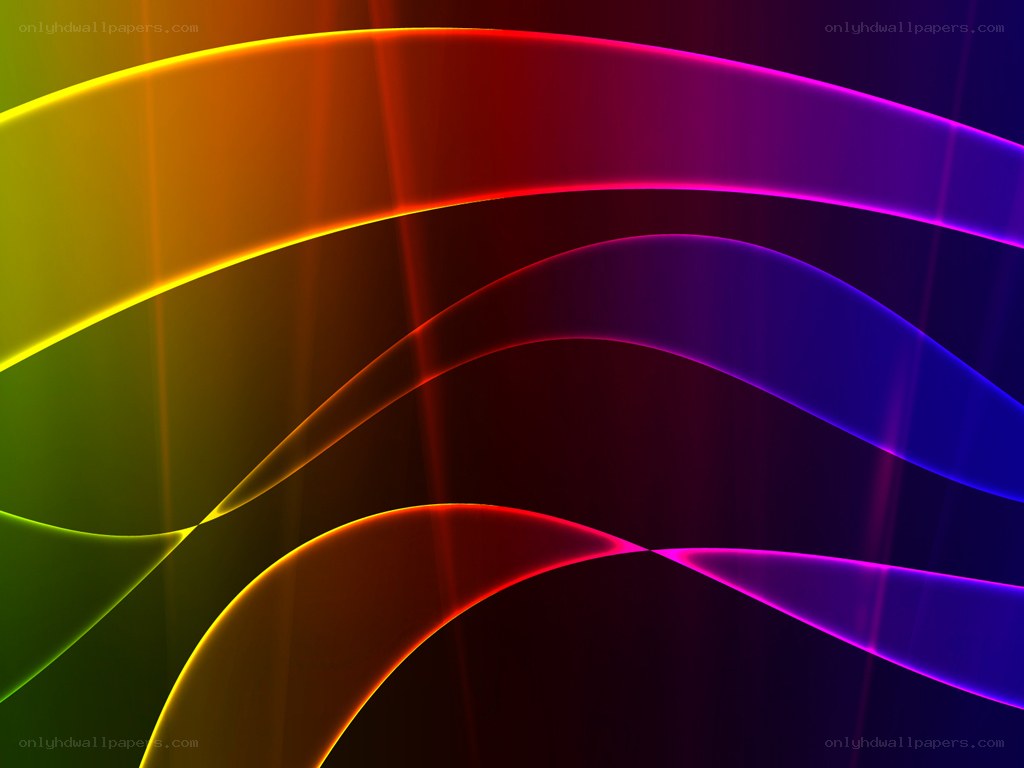 colorful abstract wave lines