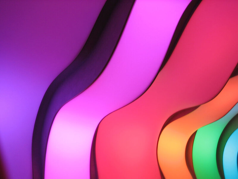 Colorful abstract wave pattern