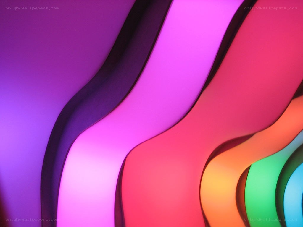 Colorful abstract wave pattern