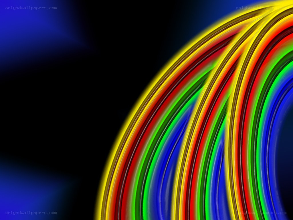 colorful abstract wave pattern