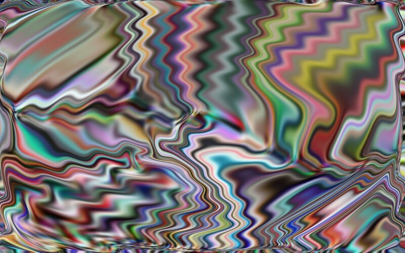 colorful abstract wave pattern