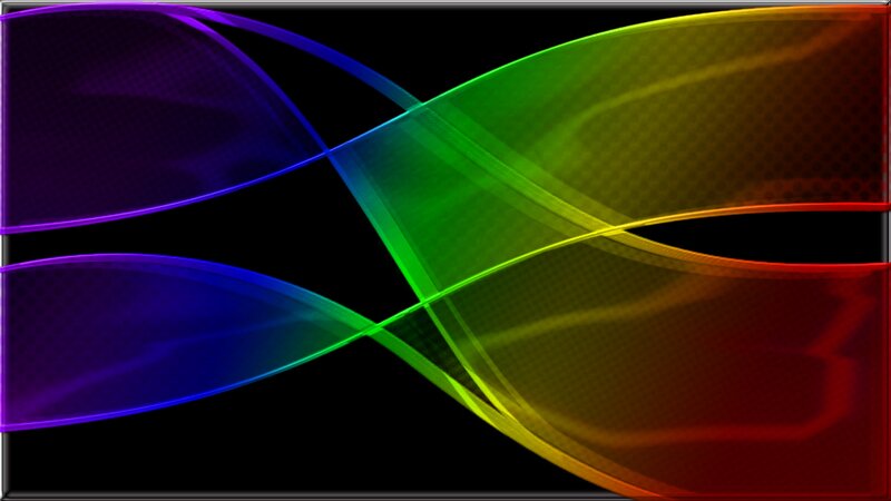 Colorful Abstract Waves — Purple, Dynamic, Light