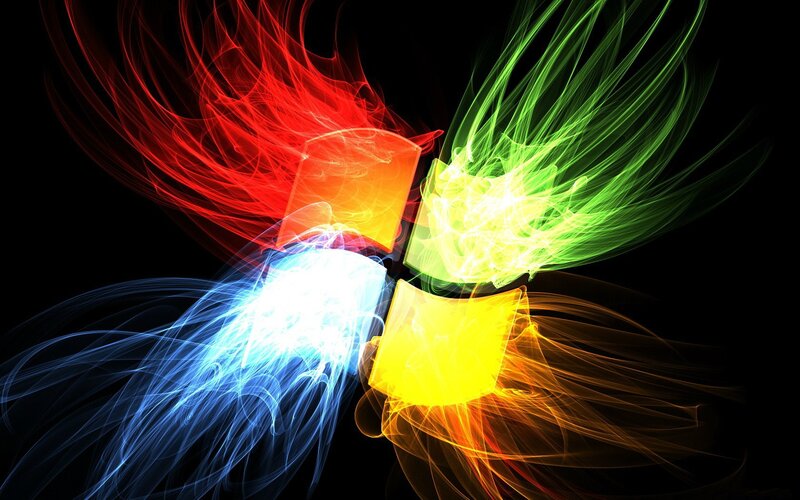 colorful abstract windows logo