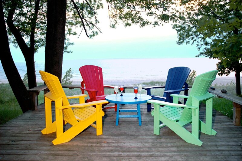 Colorful Adirondack Chairs