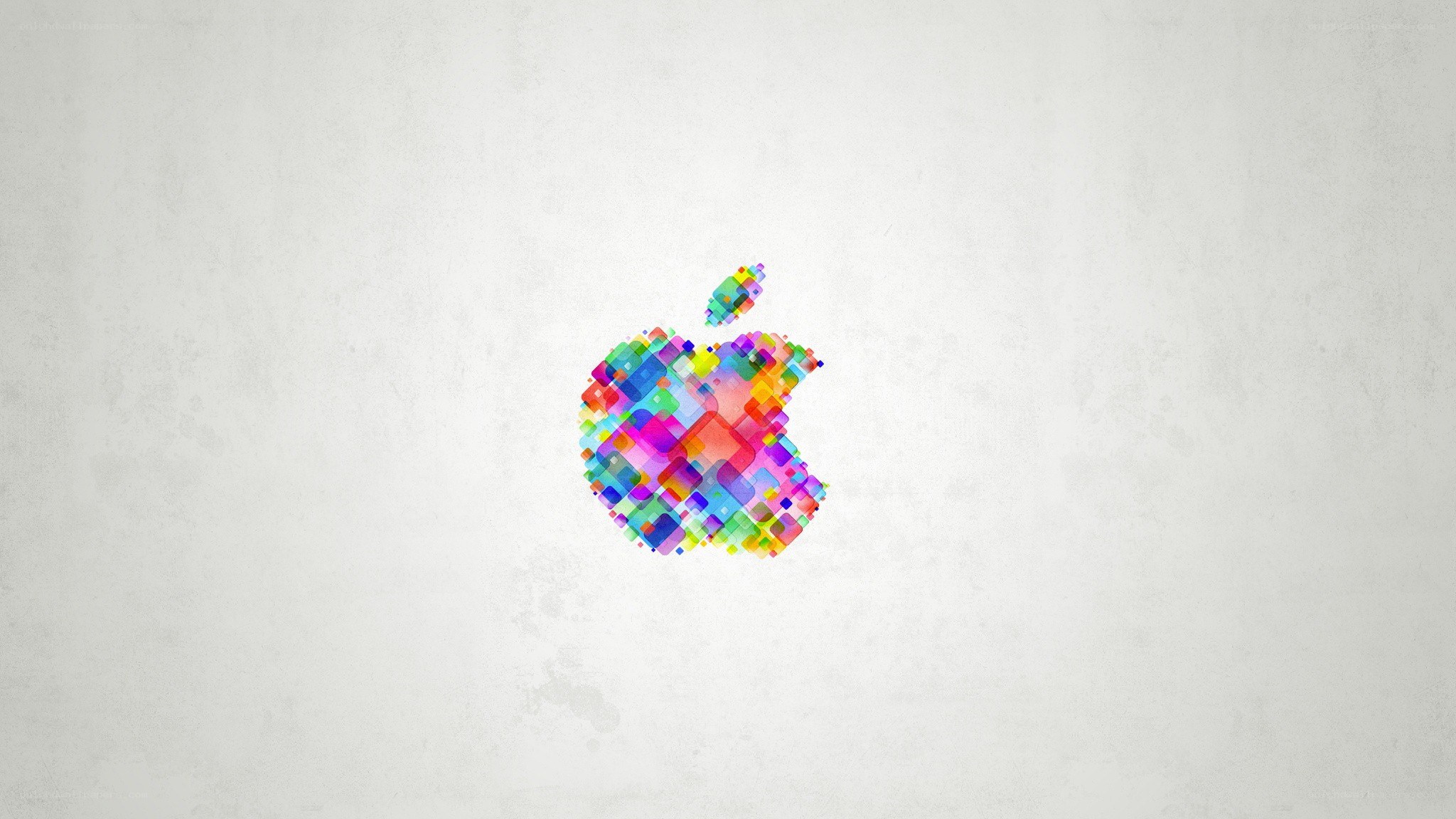 colorful apple logo
