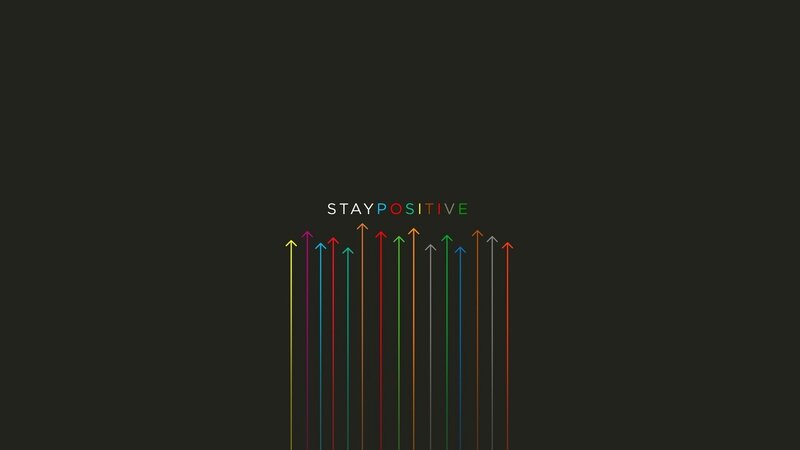 Colorful Arrows and Text — Black