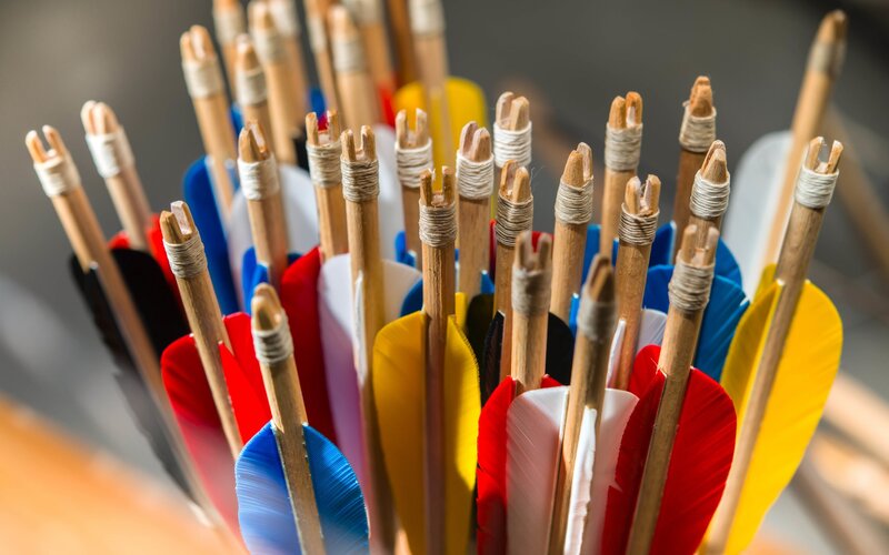 Colorful Arrows in Quiver