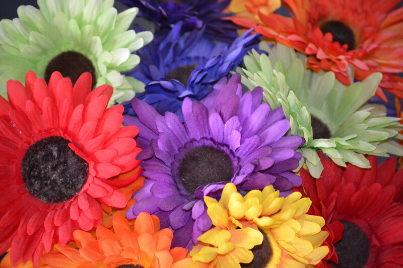 Colorful Artificial Flowers