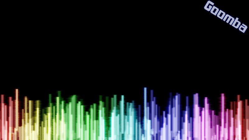 colorful audio visualizer