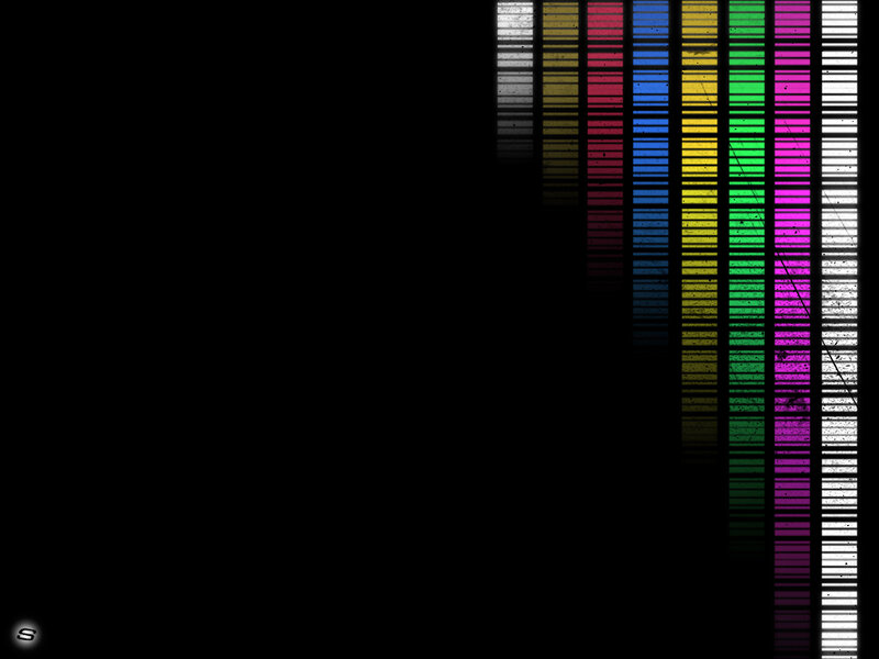 colorful audio visualizer
