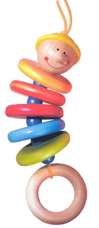 colorful baby rattle toy