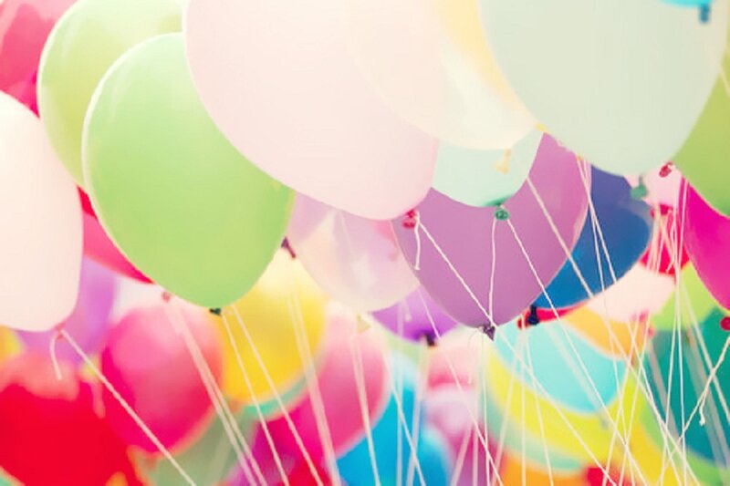 Colorful Balloons — Pink