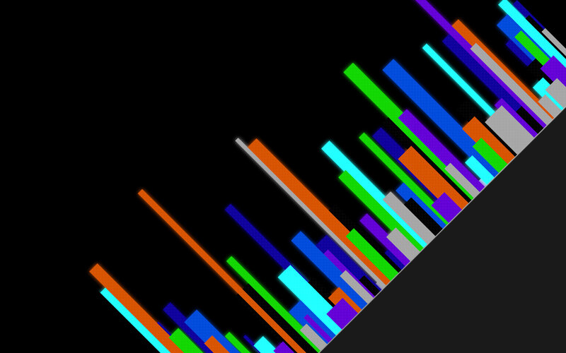 colorful bar graph design