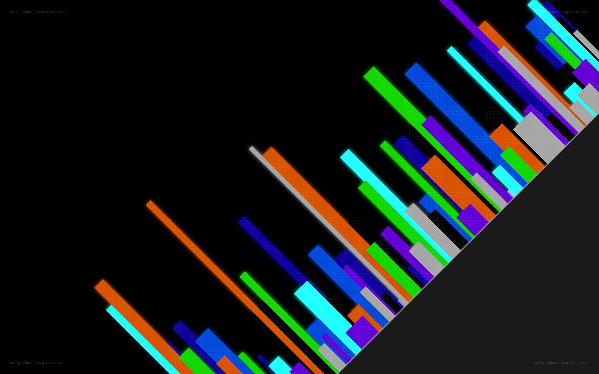 colorful bar graph design