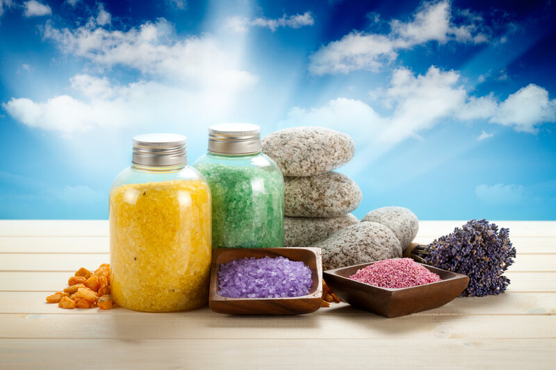 Colorful Bath Salts