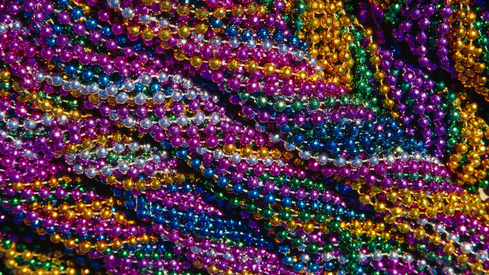 colorful bead necklaces