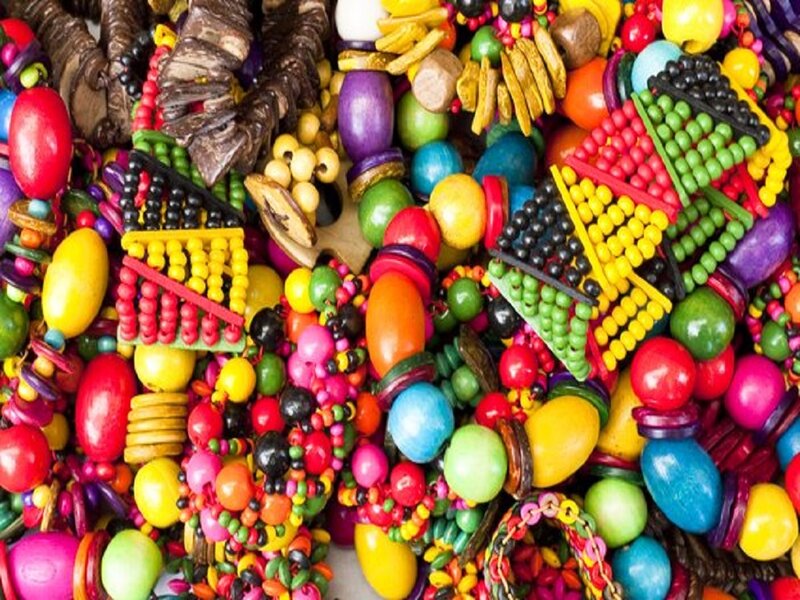 Colorful Beads and Crafts
