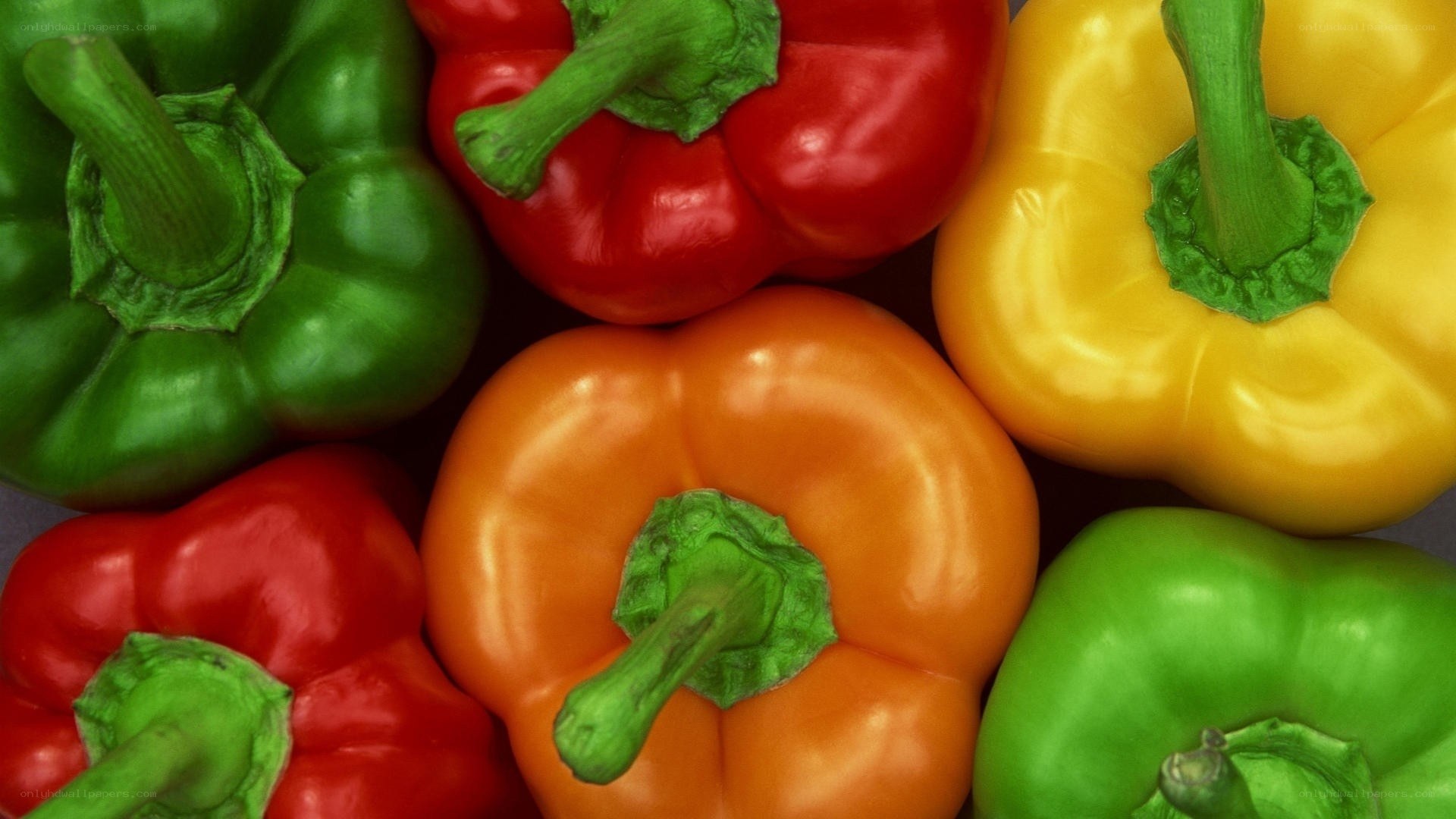Colorful bell peppers
