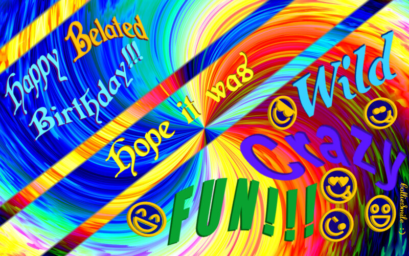 Colorful Birthday Graphic