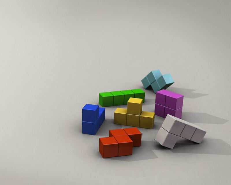 Colorful Block Pieces