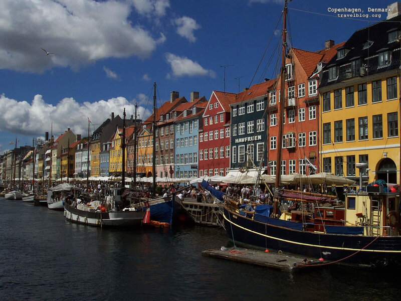 Colorful boats at Nyhavn