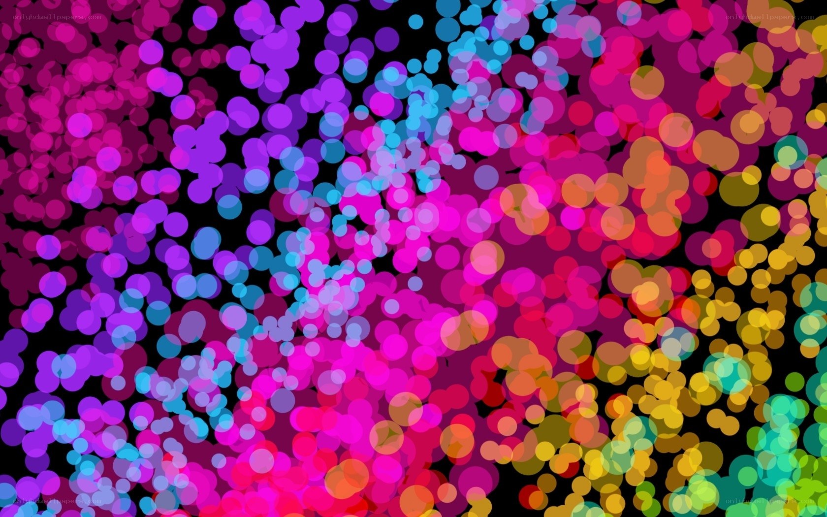 colorful bokeh abstract background