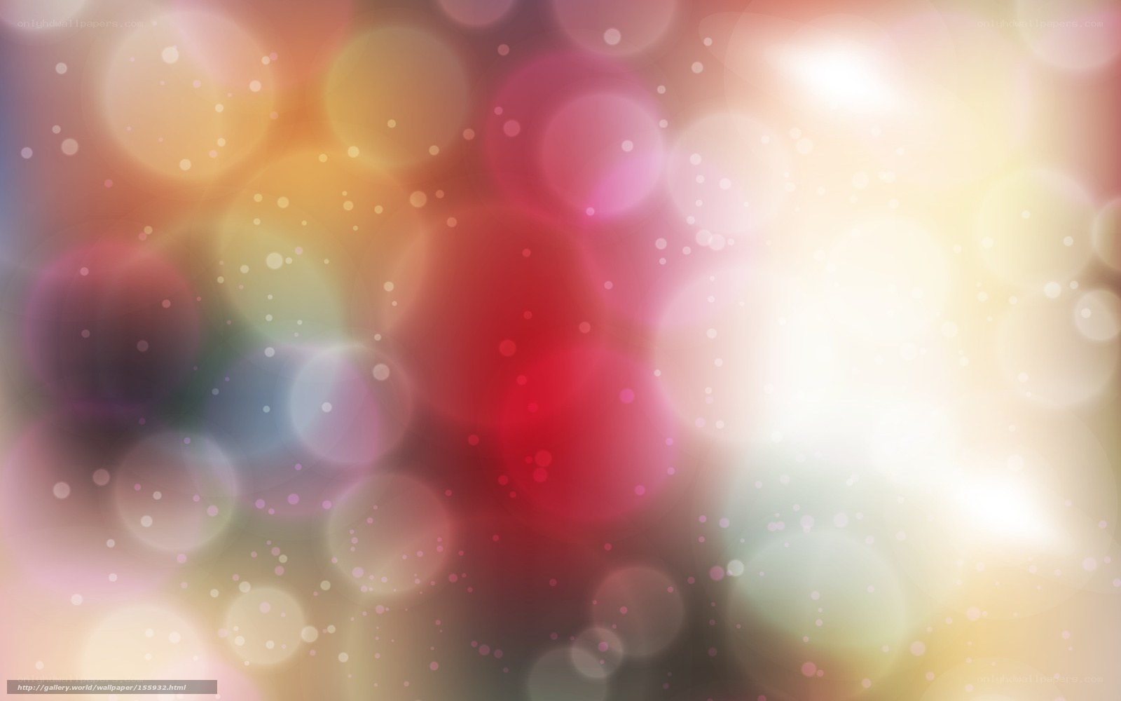 colorful bokeh background