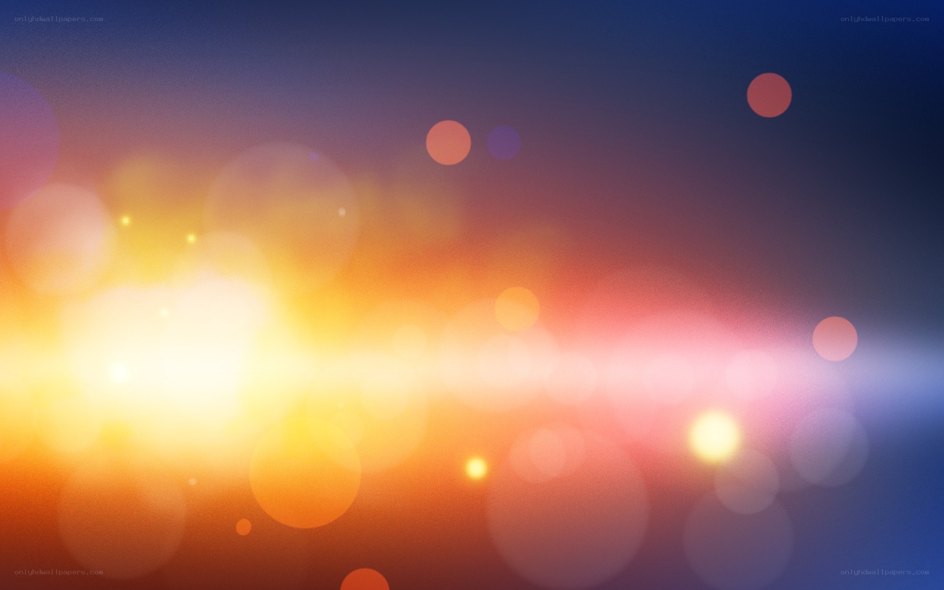 colorful bokeh light effect