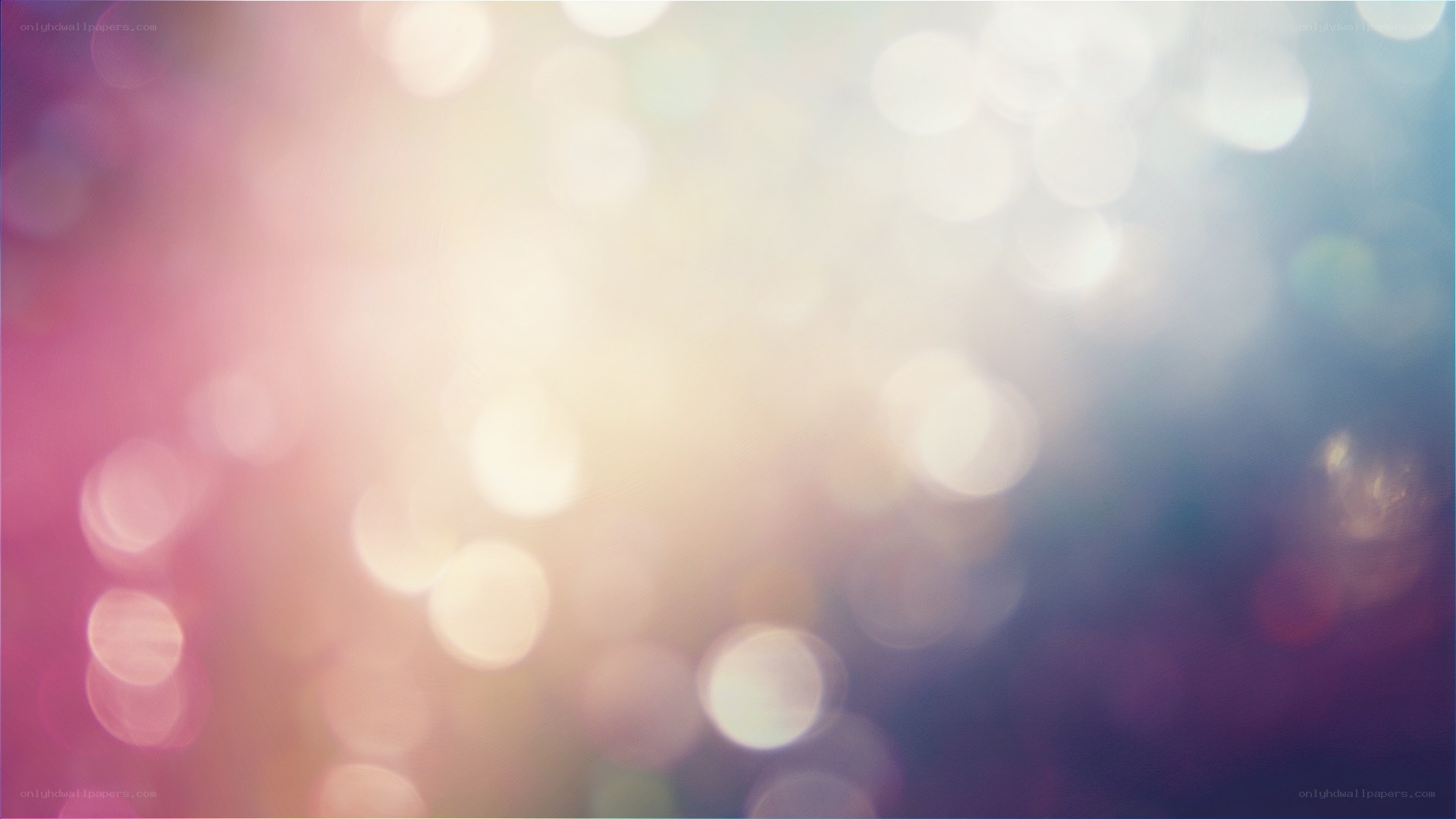colorful bokeh light effect