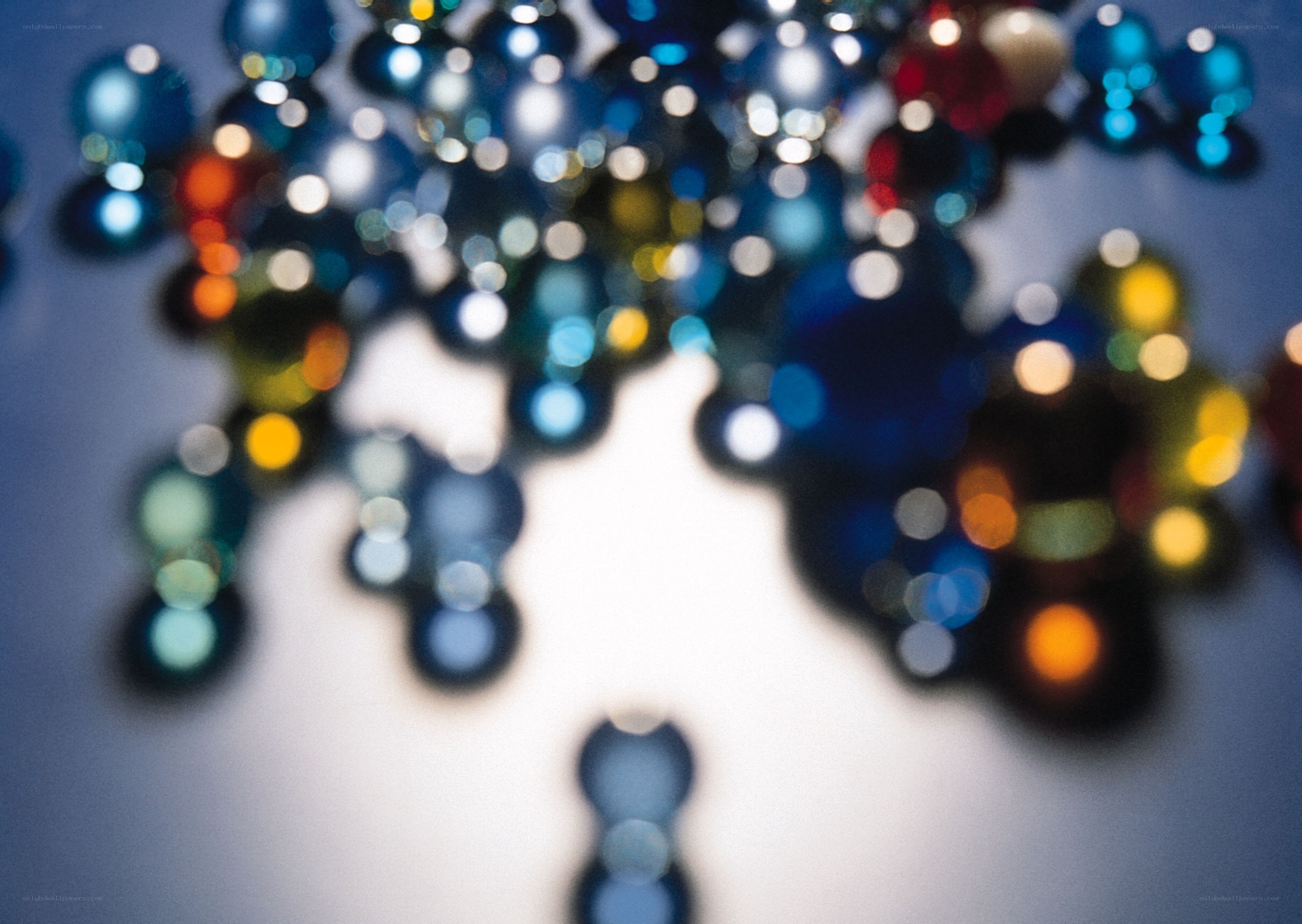 Colorful bokeh lights