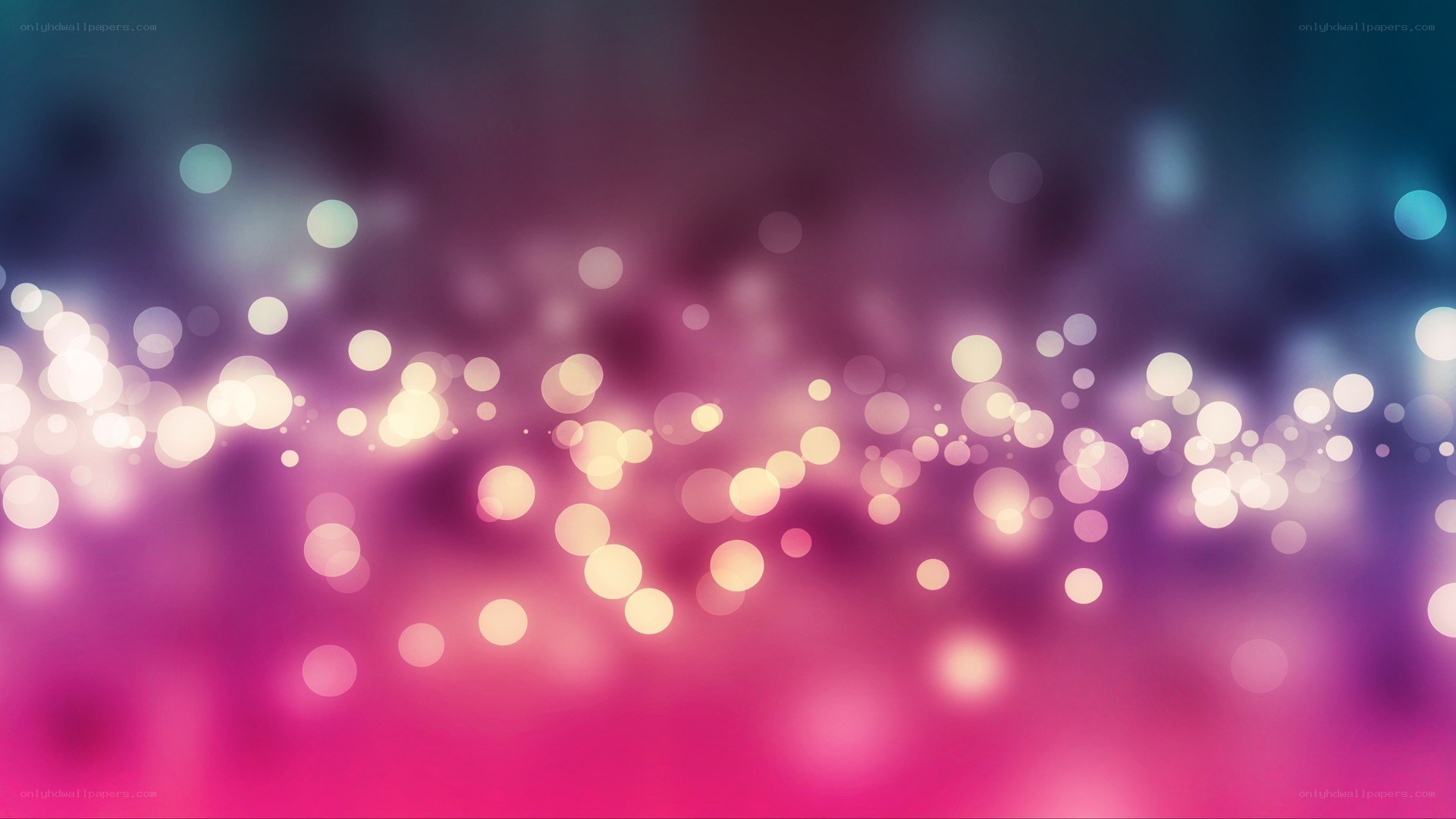 colorful bokeh lights
